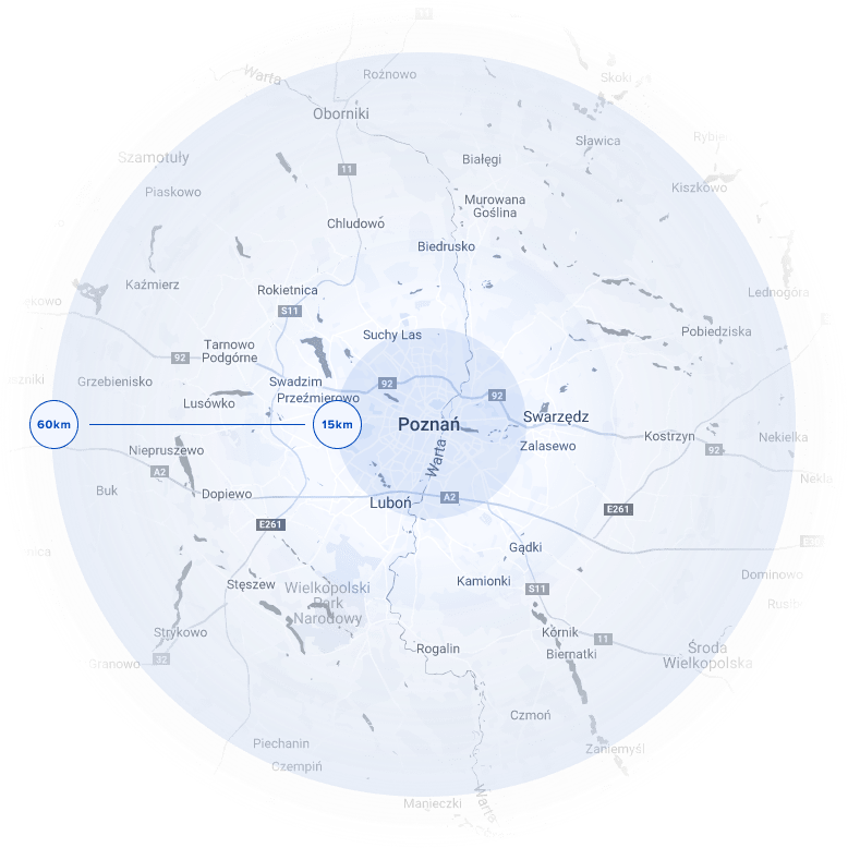 mapa montaze