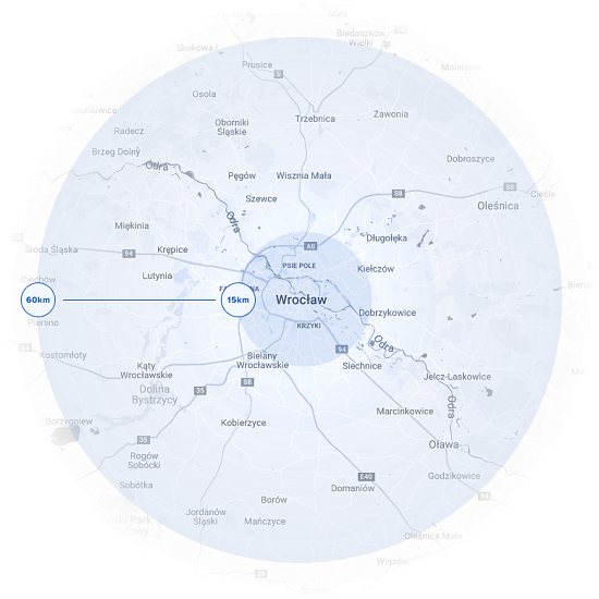 mapa montaze