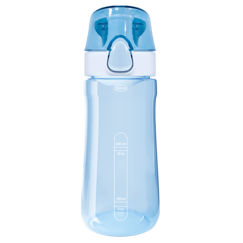 Bottle transparent blue 2