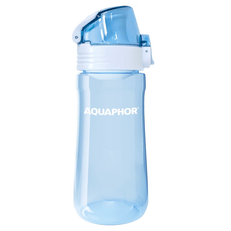 Bottle transparent blue 1